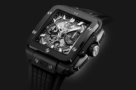 hublot superb flyback black magic|Square Bang Unico Black Magic 42 mm .